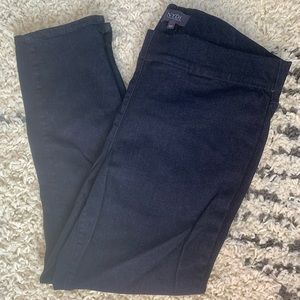 NYDJ Straight Leg Dark Wash Pull-On Jean